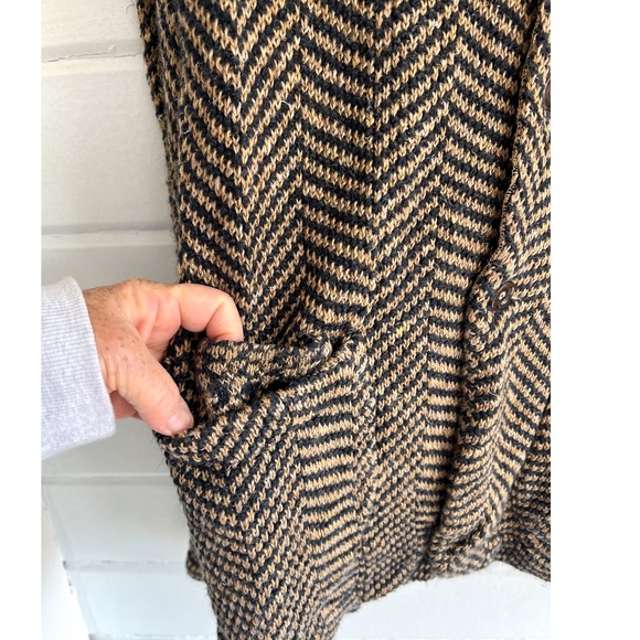 45R 45rpm 100% Linen Heavy Knit Unstructured Blazer or Cardigan - Unisex XS/S - Picture 6 of 16